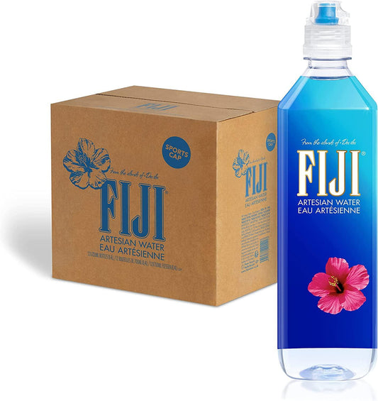 (Pack of 12) Fiji Natural Artesian Water Sports Cap Bottle 700ML